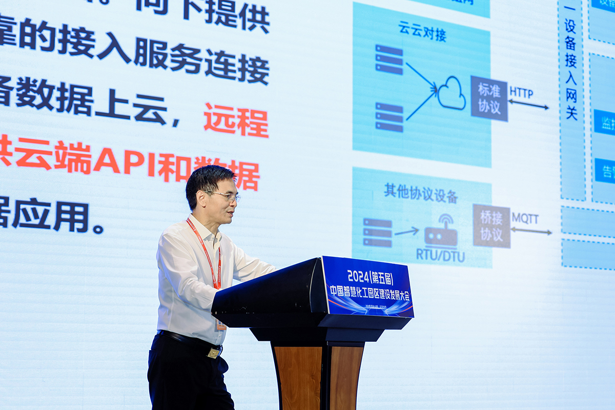 帮安迪应邀参加2024中国智慧化工园区建设发展大会，董事长林明奇发表演讲！